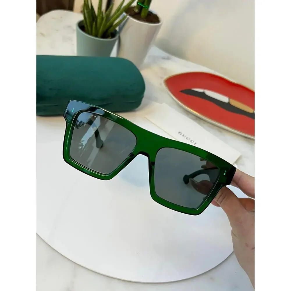 NEW Gucci GG0962S Green Limited Edition Unisex Sunglasses